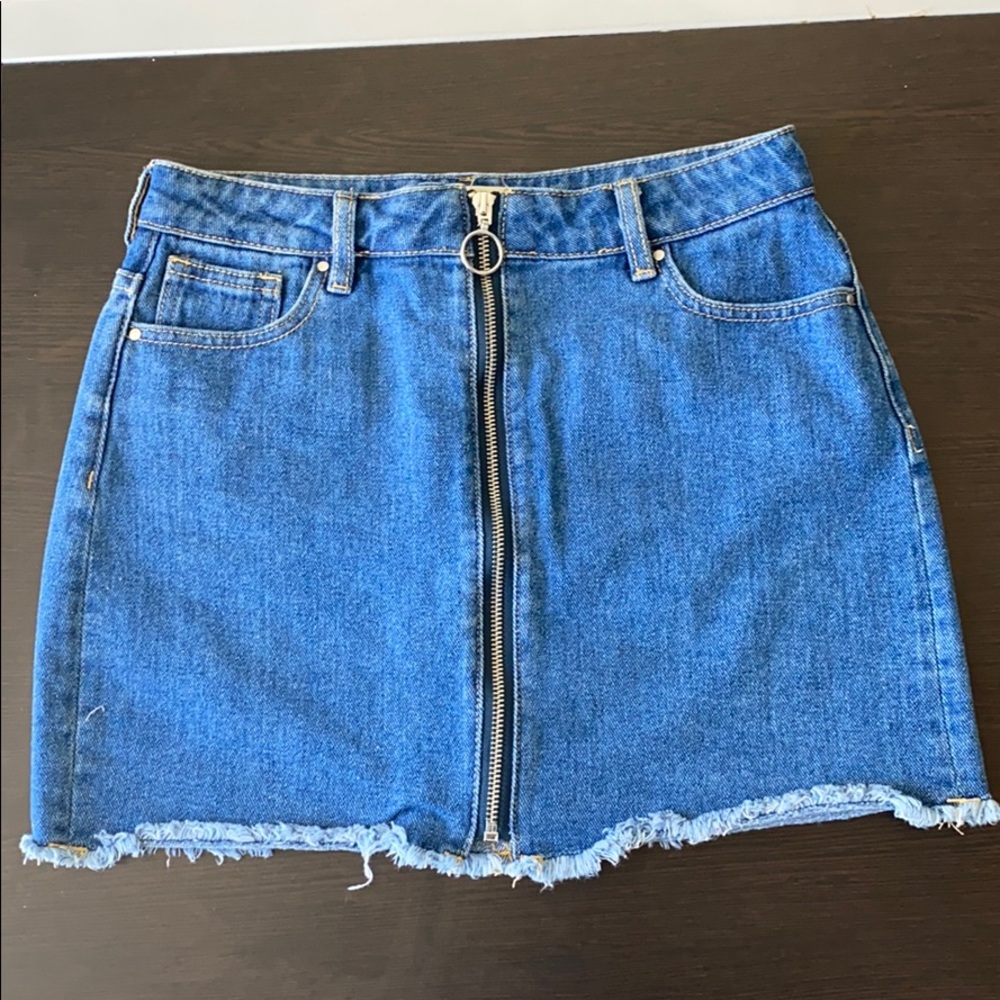 Jean skirt